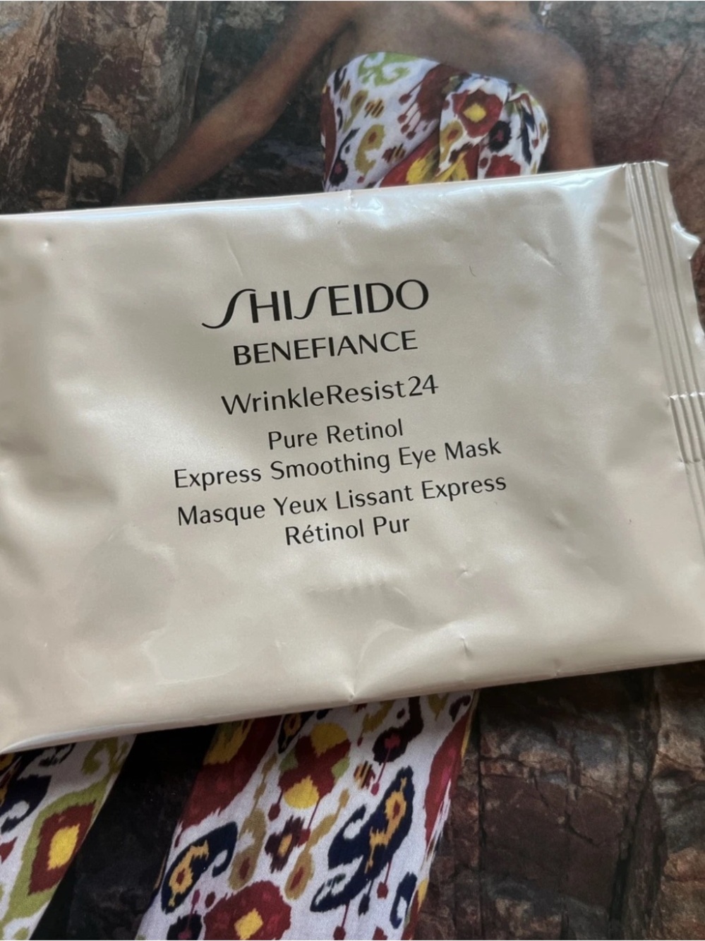 Shiseido Benefiance Pure Retinol Express Smoothing Eye Mask -  New Sealed